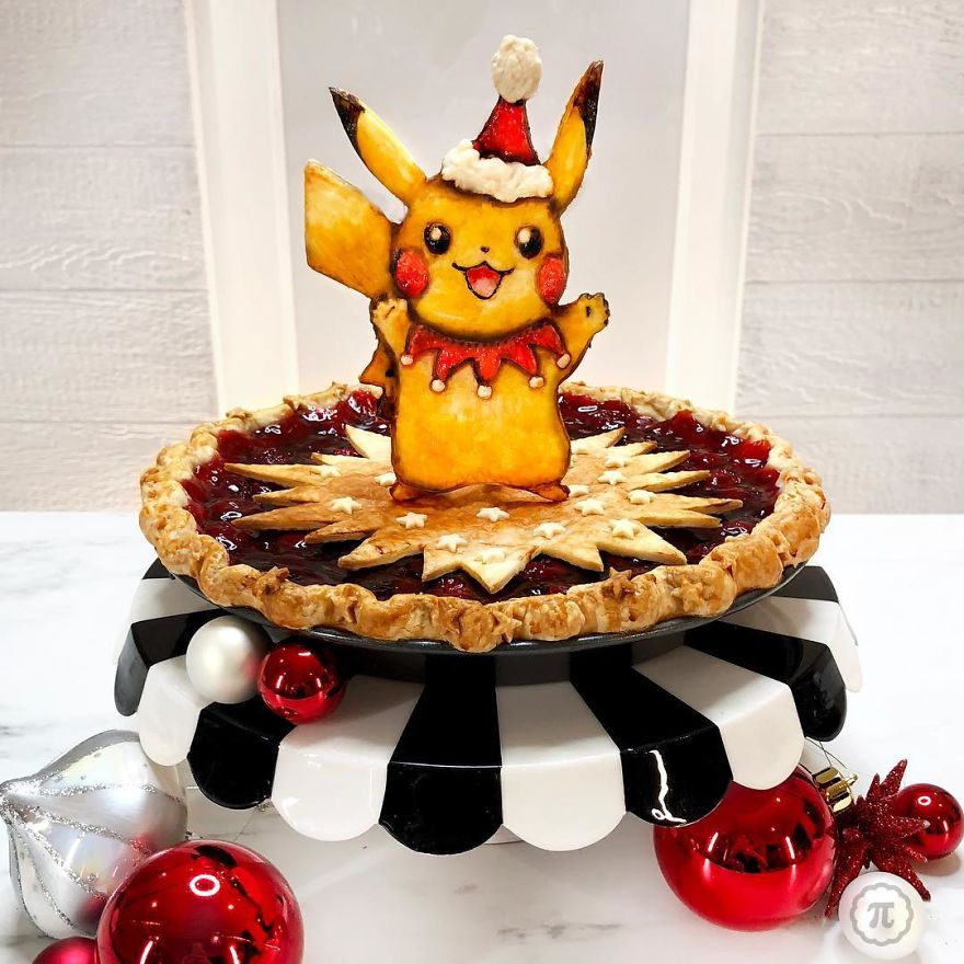 Chocolate Cherry Pie-Kachu