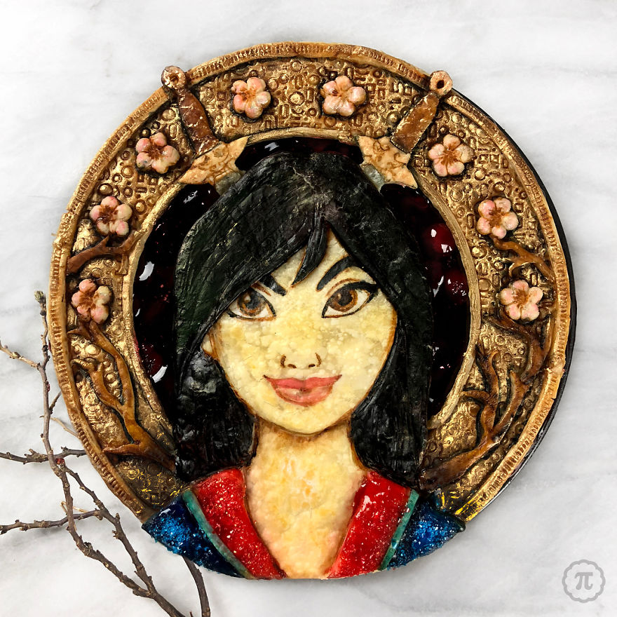 Cherry Blossom Mulan Pie