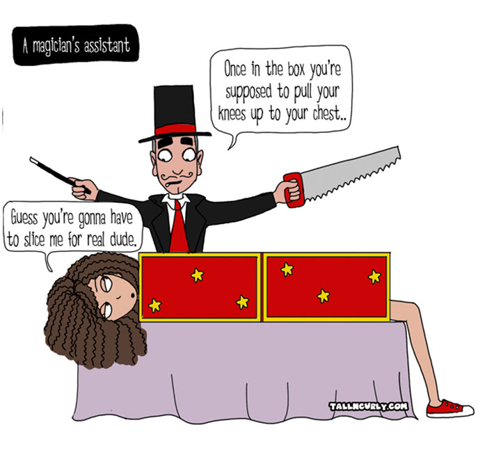 A Tall Girl's Life: I Could Never Be...