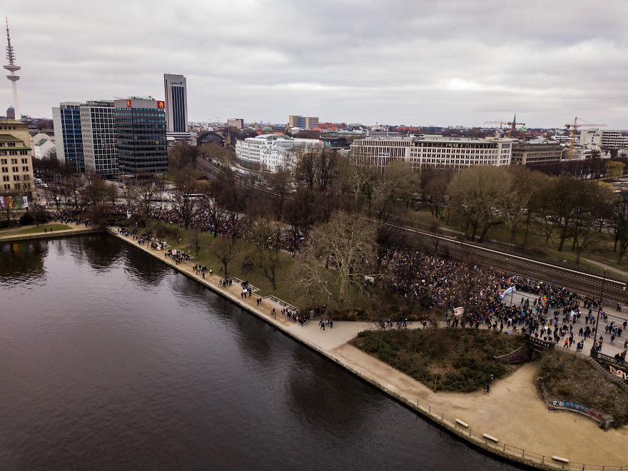 My Photo Report From The School Strike On March In Hamburg