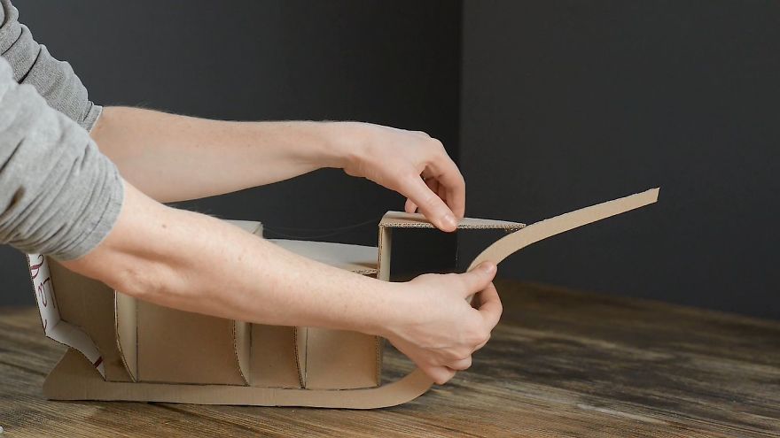 I Made A Pirate Ship Using Pizza Boxes