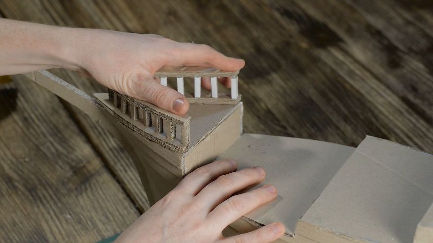 I Made A Pirate Ship Using Pizza Boxes