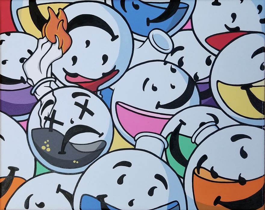 I Explored Nostalgia, Explosives, And The Psychology Of Mood In My Paintings