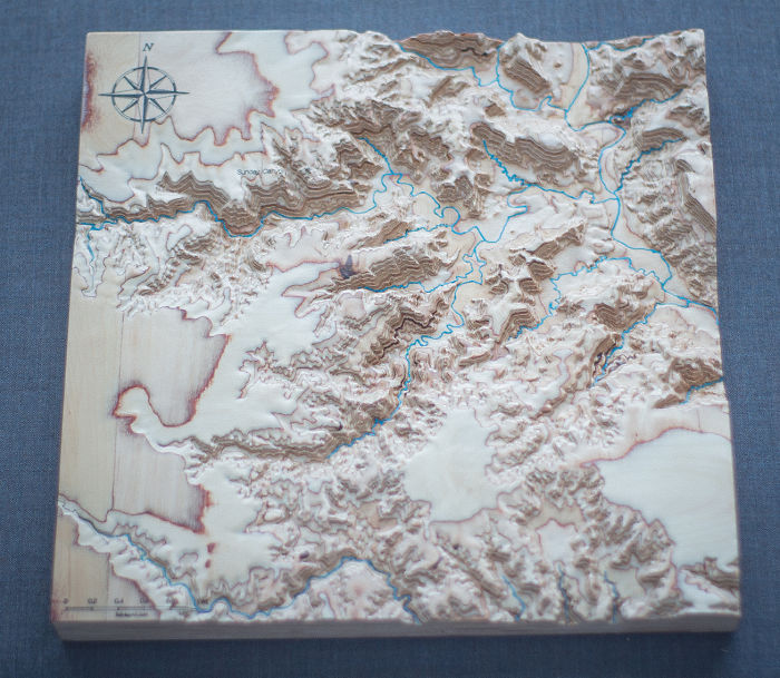 I Cut 3D Maps In Wood To Show How Incredibly Beautiful Our Planet Is I Cut 3D Maps In Wood To Show How Incredibly Beautiful Our Planet Is