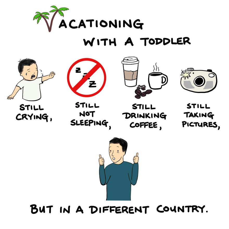 22 Comics Of Why I Think Parenthood Is Not For The Faint Of Heart (Oc)