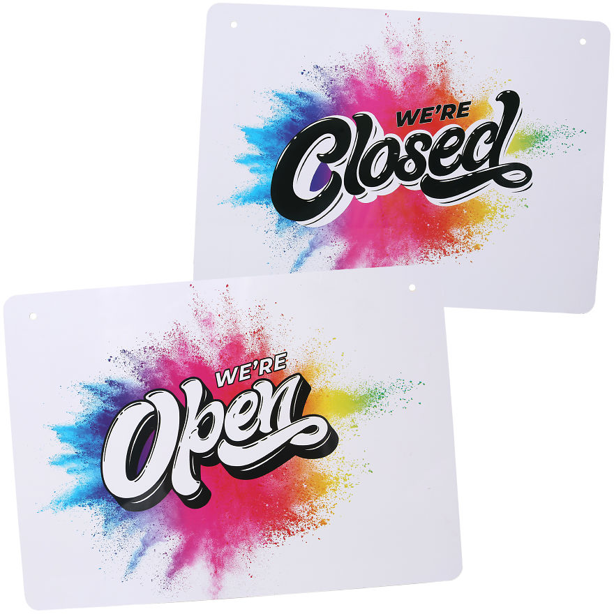 I Created These Fun And Inclusive Welcome Store Signs To Break The Status Quo.