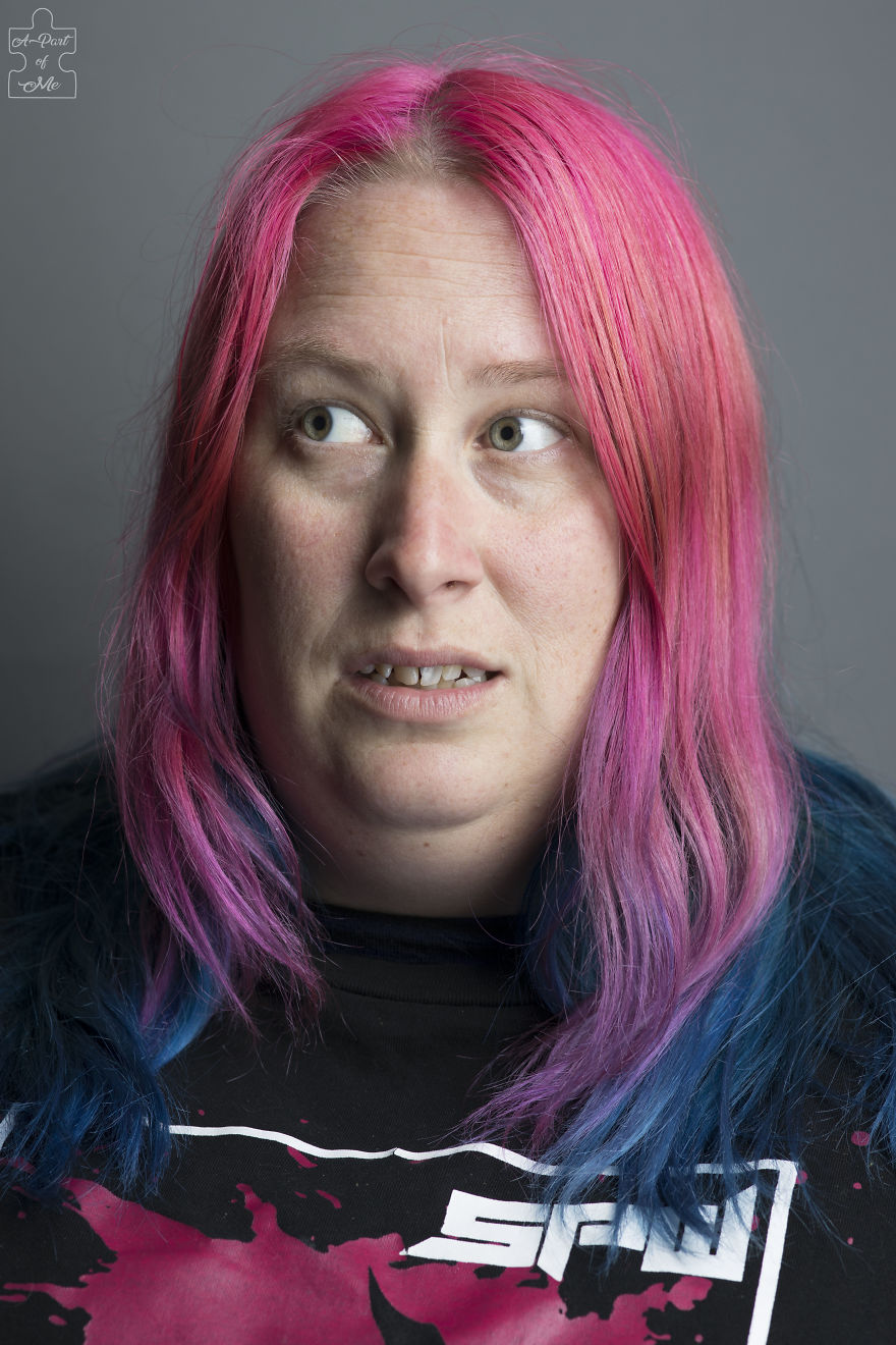 Faces And Stories Of People With Mental Or Physical Illnesses: 16 Portraits I Took