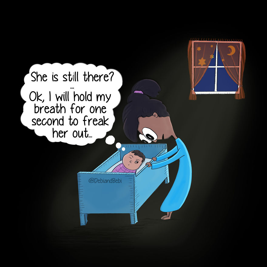 Channelling All Of The Crazy Motherhood Moments Into Drawings