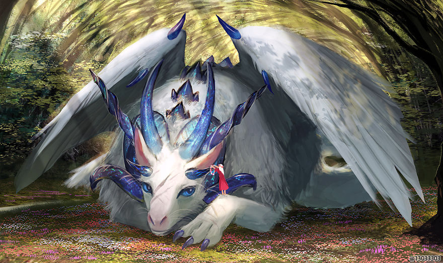 This Japanese Illustrator Gives Life To Giant Animals