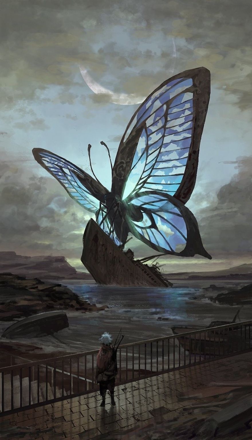 This Japanese Illustrator Gives Life To Giant Animals