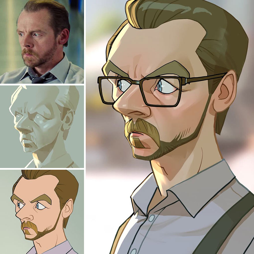 This Artist Continues To Transform Anyone Into Very Cute Cartoons