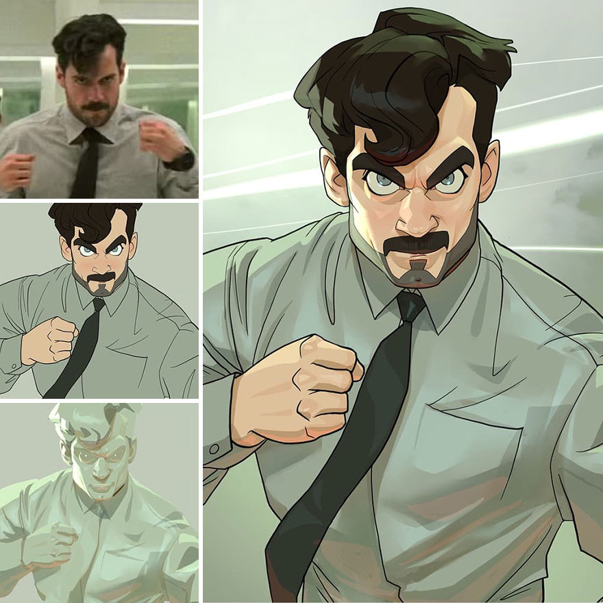 This Artist Continues To Transform Anyone Into Very Cute Cartoons