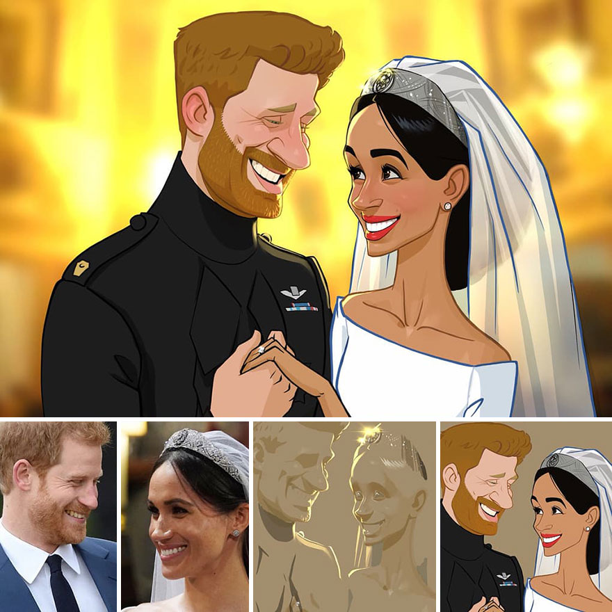 This Artist Continues To Transform Anyone Into Very Cute Cartoons