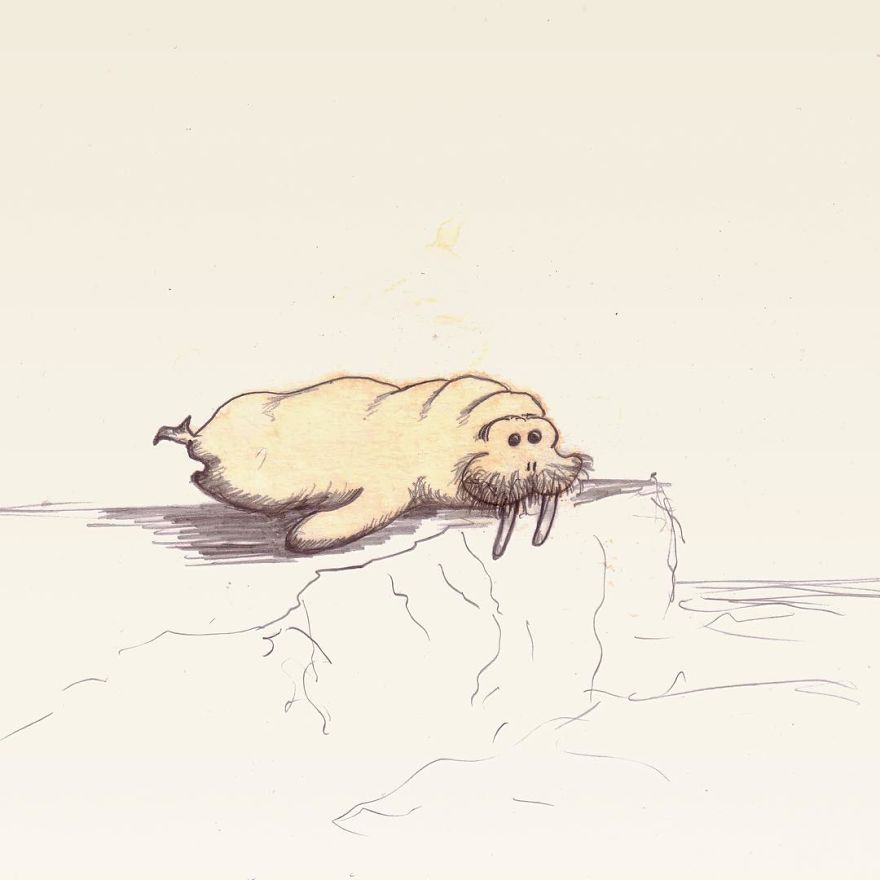 This Artist Imagines Monsters In Any Coffee Stain And The Result Is A Lot Of Fun (New Pics)