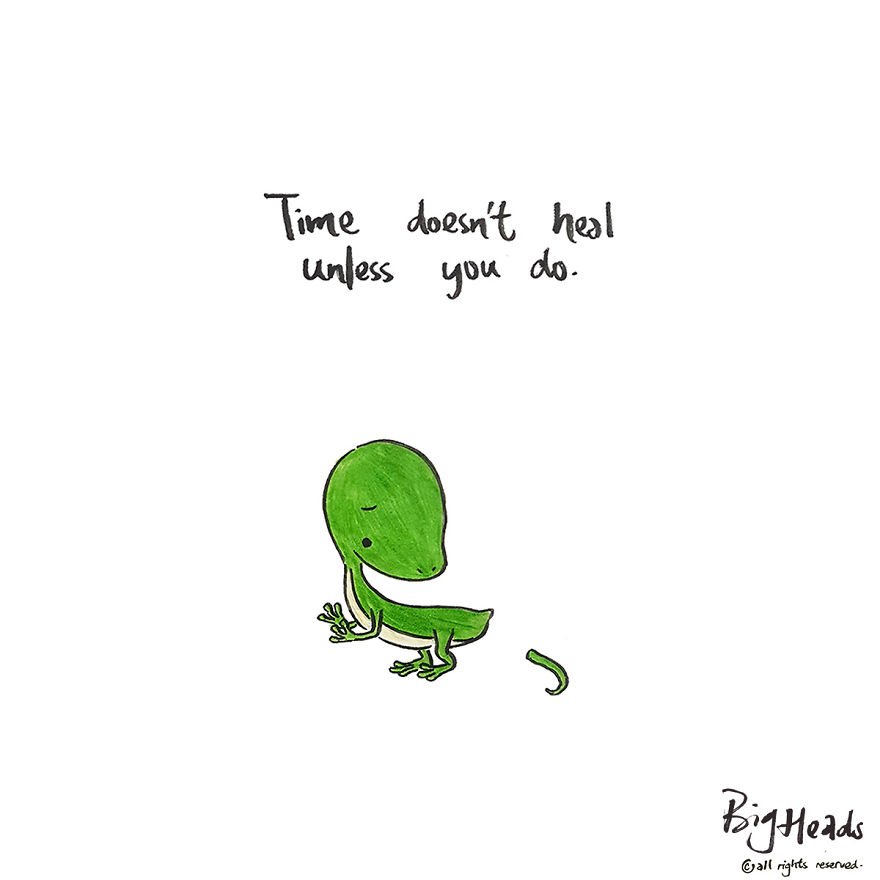 Time Doesn't Heal Unless You Do