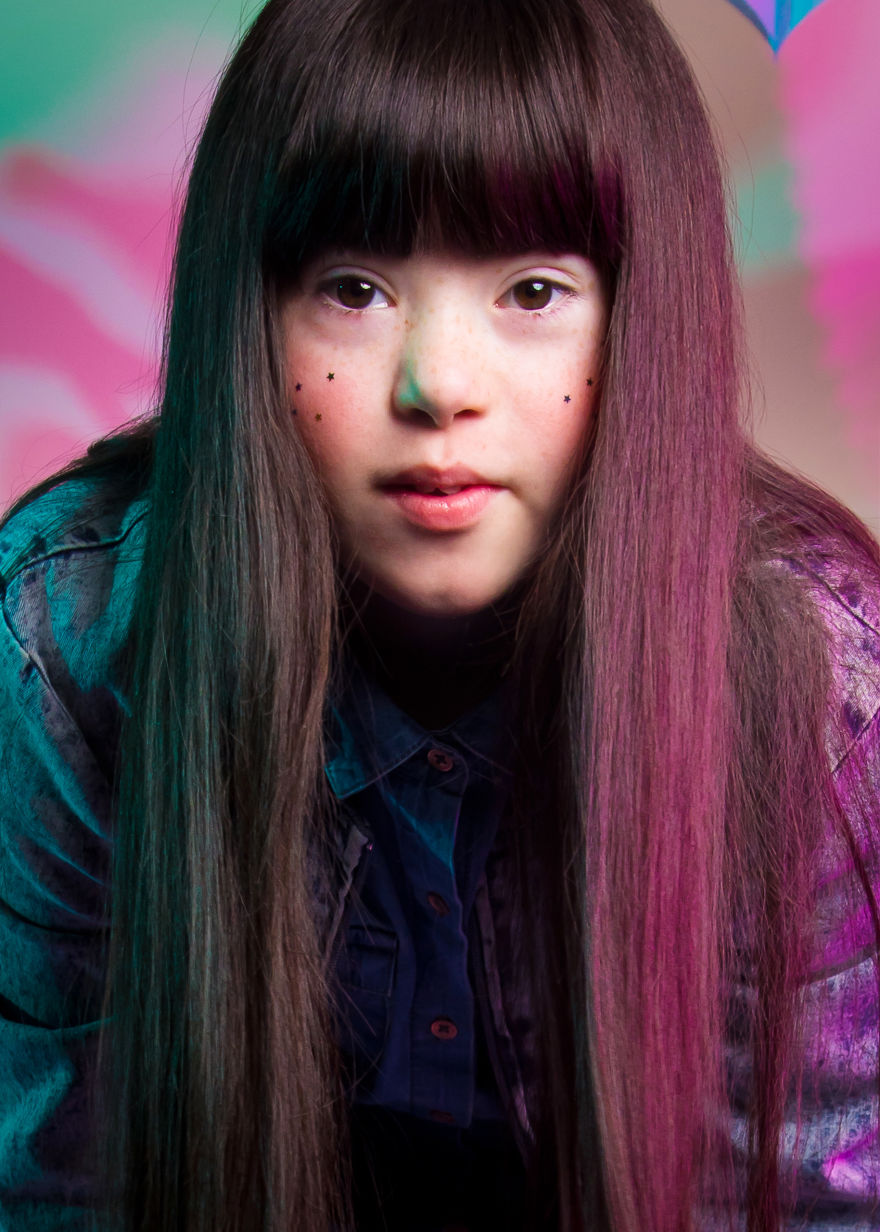‘The Radical Beauty Project’ Challenges The Way We See People With Down’s Syndrome By Showing Their Modeling Skills (Zebedee Management)