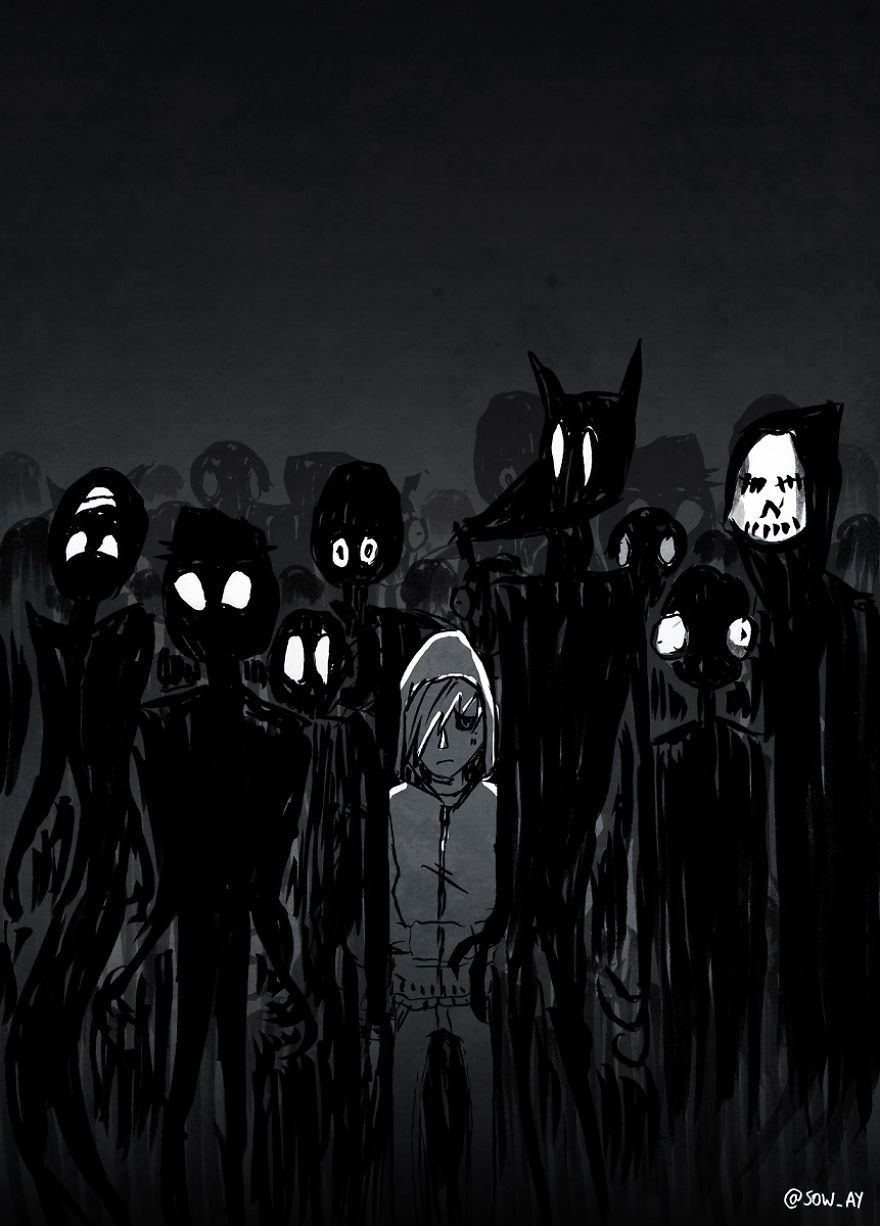 I Explain What My Depression And Anxiety Feels Like Through These Comics (New Pics)