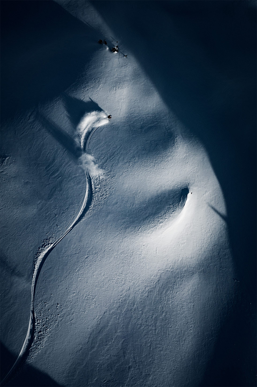 Second Prize Winner In Sport Category, "Shadow Skier #5"