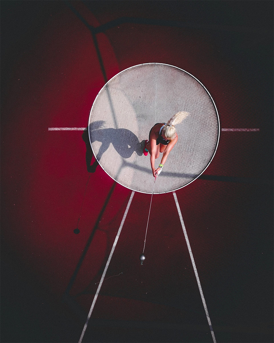 Third Prize Winner In Sport Category, "Throwing It To The Moon"