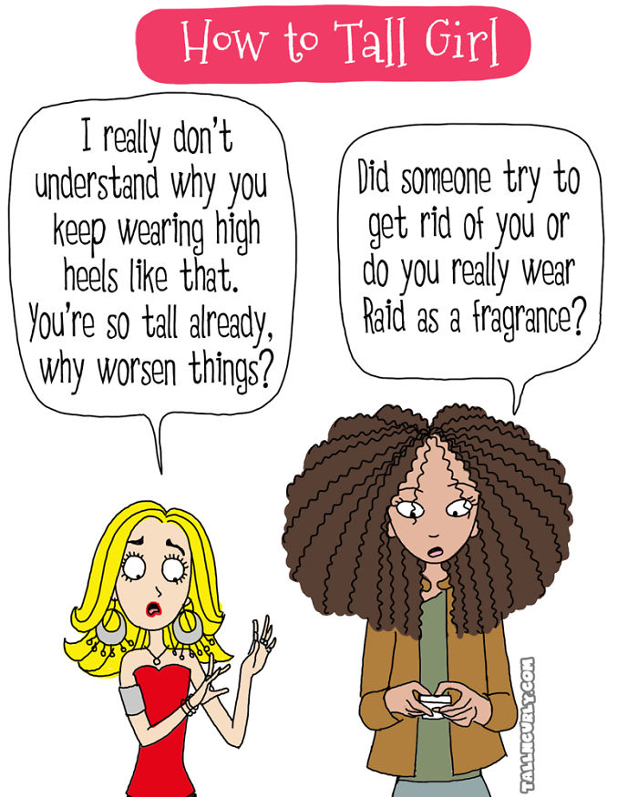A Tall Girl's Life: Annoying Questions