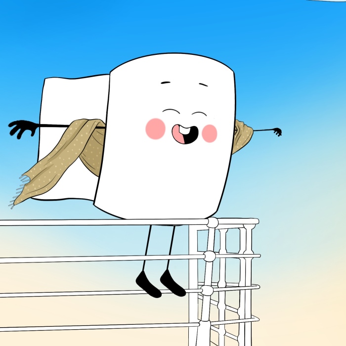 Toilet Paper Re-Imagined As Famous Characters