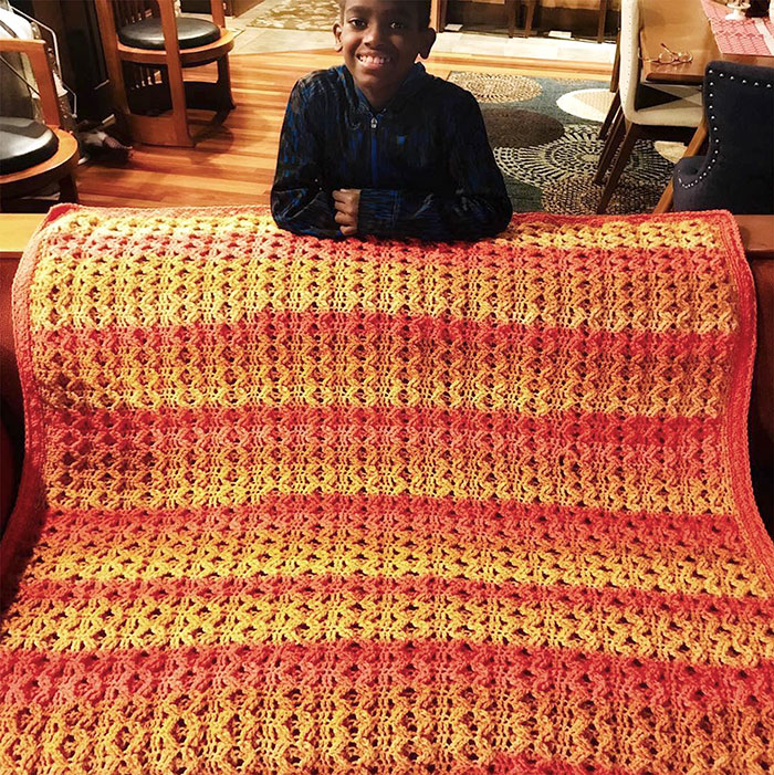 This 11-Year-Old Boy Learned To Crochet At The Of Age 5 And Is Now Called A Crocheting Prodigy This 11-Year-Old Boy Learned To Crochet At The Of Age 5 And Is Now Called A Crocheting Prodigy