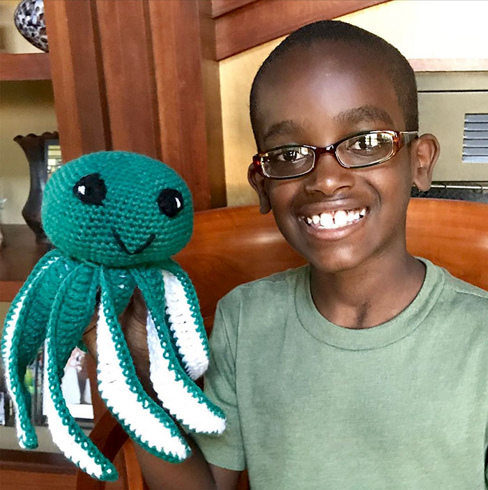 This 11-Year-Old Boy Learned To Crochet At The Of Age 5 And Is Now Called A Crocheting Prodigy This 11-Year-Old Boy Learned To Crochet At The Of Age 5 And Is Now Called A Crocheting Prodigy