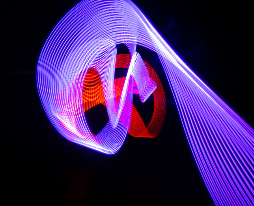 While In The Process Of Renovating An Old Sound Stage I Brought My Camera And An Led Light Stick. This Is What Happens When I Am Left To My Own Devices.