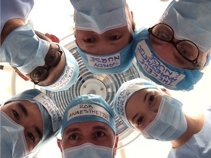 One Doctor's 'Awkward' Decision To Write His Name On His Scrub Cap Is Changing Safety In Hospitals Around The World One Doctor's 'Awkward' Decision To Write His Name On His Scrub Cap Is Changing Safety In Hospitals Around The World
