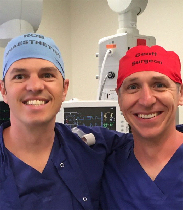 One Doctor's 'Awkward' Decision To Write His Name On His Scrub Cap Is Changing Safety In Hospitals Around The World One Doctor's 'Awkward' Decision To Write His Name On His Scrub Cap Is Changing Safety In Hospitals Around The World