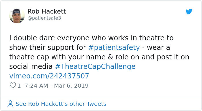 One Doctor's 'Awkward' Decision To Write His Name On His Scrub Cap Is Changing Safety In Hospitals Around The World One Doctor's 'Awkward' Decision To Write His Name On His Scrub Cap Is Changing Safety In Hospitals Around The World