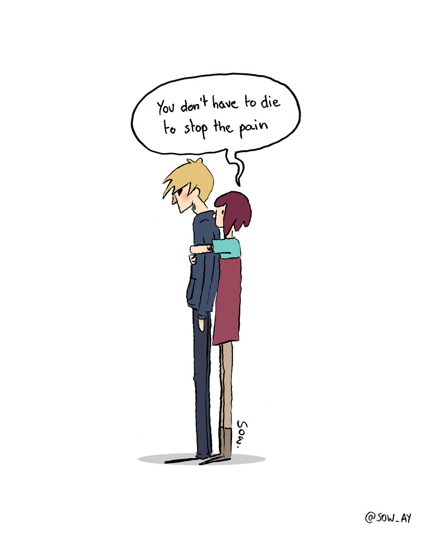 I Explain What My Depression And Anxiety Feels Like Through These Comics (New Pics)