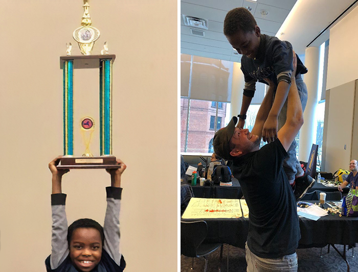 8 Year-Old Homeless Refugee From Nigeria Wins Chess Championship In New York 8 Year-Old Homeless Refugee From Nigeria Wins Chess Championship In New York