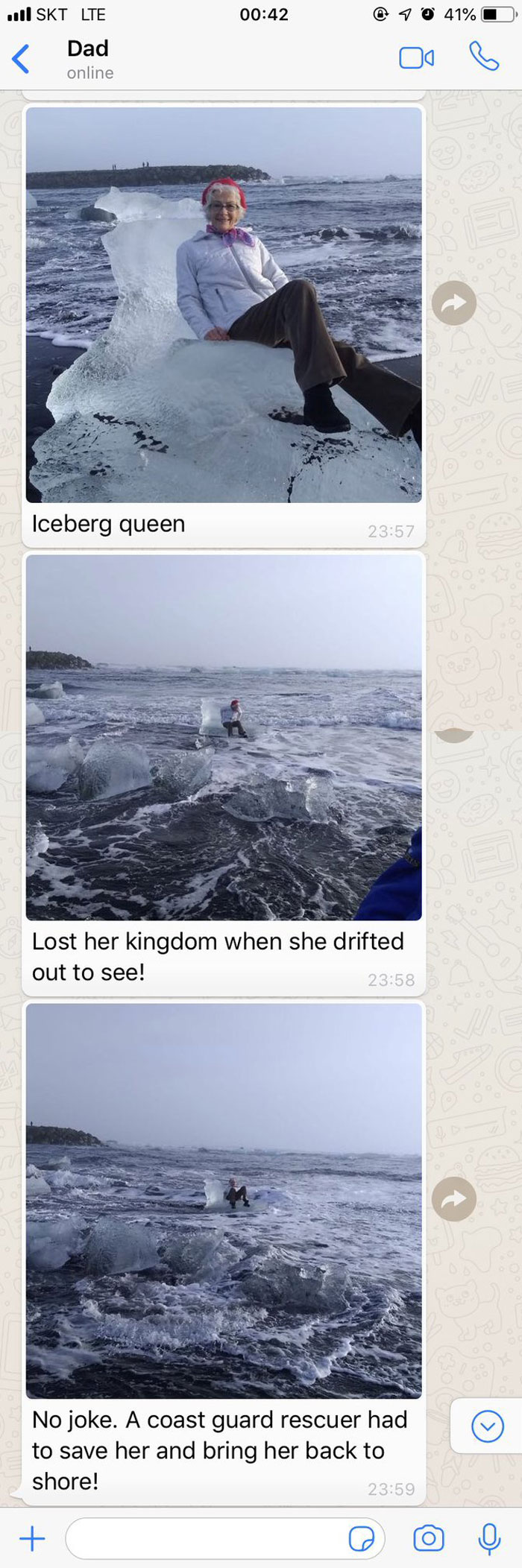My Grandmother Almost Got Lost At Sea In Iceland