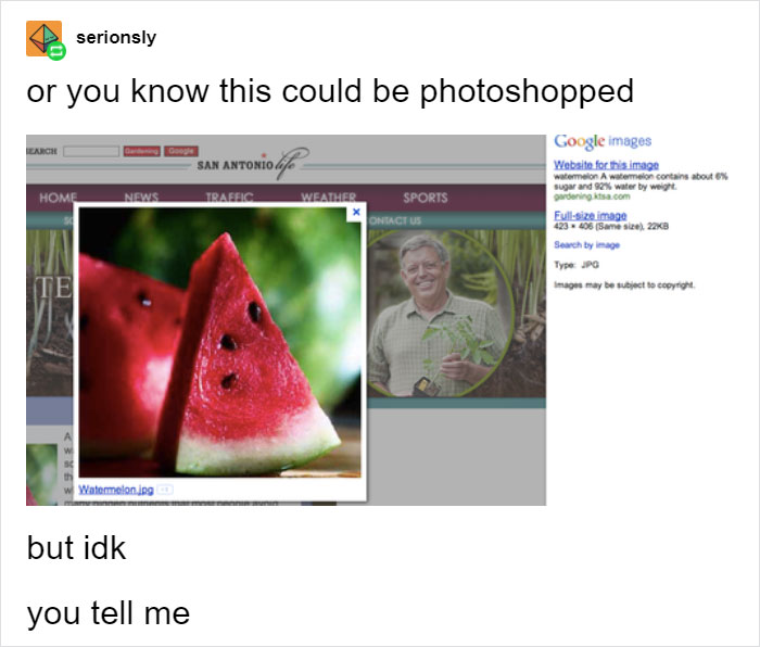 Someone Posts Pic Of Rare ‘Moonmelon’, But People Already Know It’s Fake So They Respond With Hilarious Creations Of Their Own Someone Posts Pic Of Rare ‘Moonmelon’, But People Already Know It’s Fake So They Respond With Hilarious Creations Of Their Own