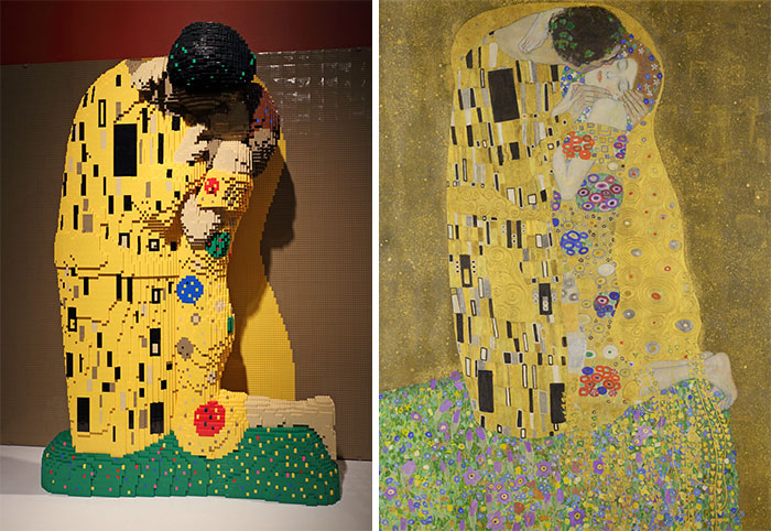Gustav Klimt's The Kiss Gustav Klimt's The Kiss