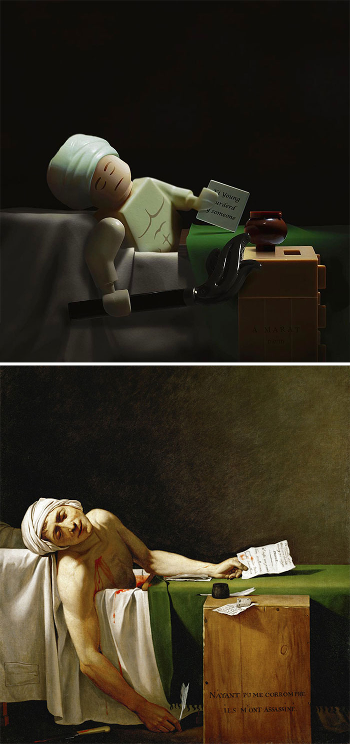 Jacques-Louis David's The Death Of Marat
