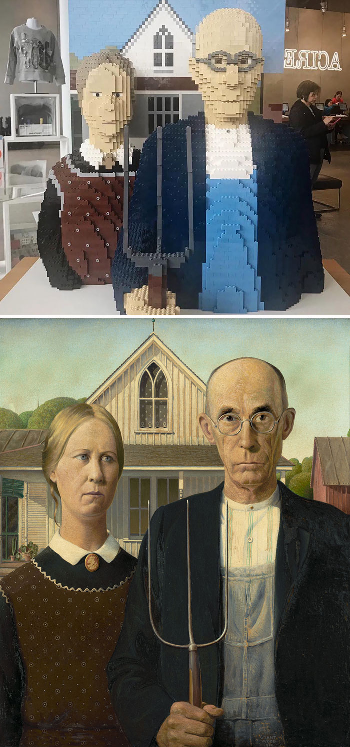 Grant Wood's American Gothic
