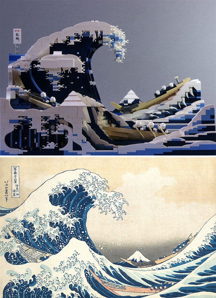 Hokusai's Great Wave Off Kanagawa Hokusai's Great Wave Off Kanagawa