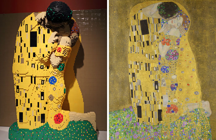 Amazing LEGO Creations Inspired By Classical Art Pieces