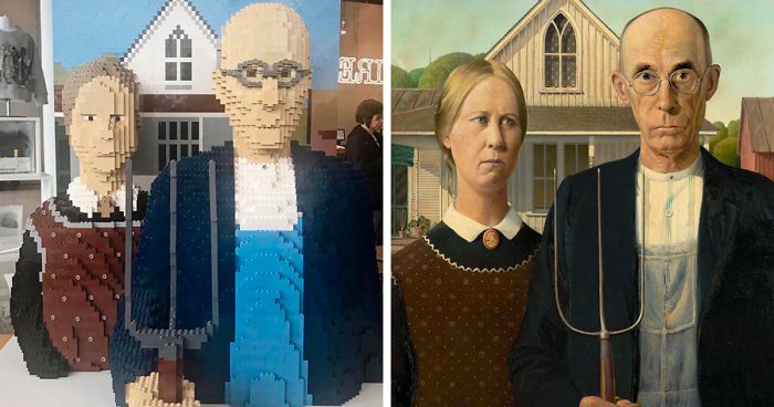 Amazing LEGO Creations Inspired By Classical Art Pieces