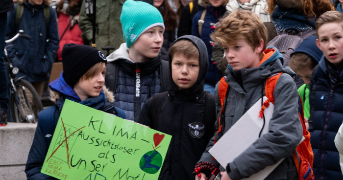 My Photo Report From The School Strike On March In Hamburg