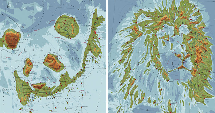 29 Maps That I Made In Honor Of Nature And Animals