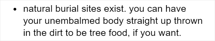 People Are Rethinking The Traditional Funeral Arrangements After Somebody Shared Their 'Fun Funeral Facts' People Are Rethinking The Traditional Funeral Arrangements After Somebody Shared Their 'Fun Funeral Facts'