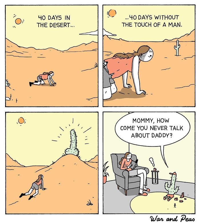 Funny-Comics-War-And-Peas