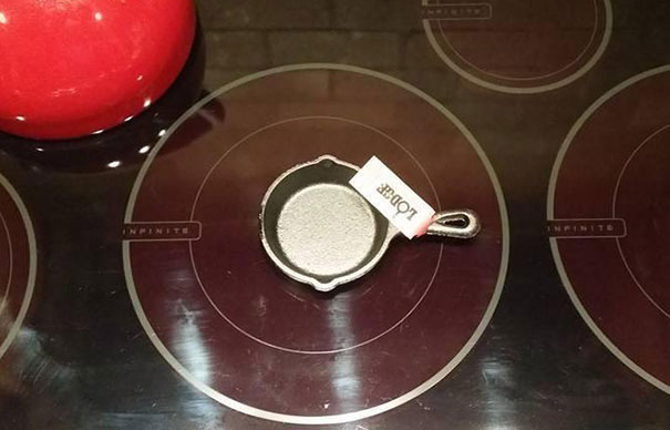 My Wife Bought A Cast Iron Skillet From Amazon