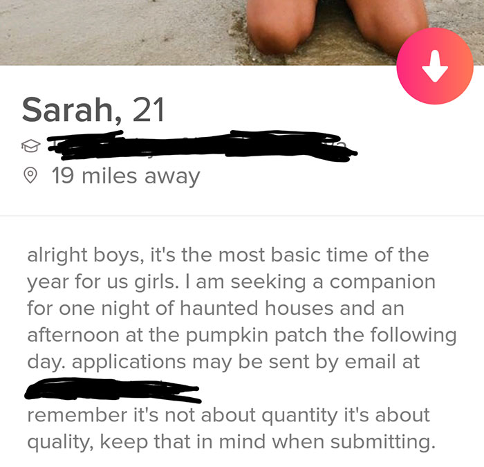 Girl Is Looking For A 'Fall Companion' On Tinder And This Guy Won Her Over By Sending An Extensive Resume