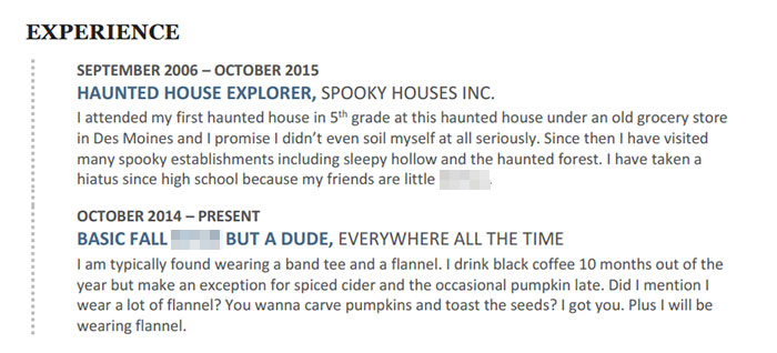 Girl Is Looking For A 'Fall Companion' On Tinder And This Guy Won Her Over By Sending An Extensive Resume