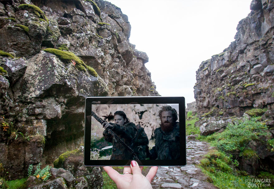 Ygritte And Tormund As Seen At Thingvellir National Park, Iceland
