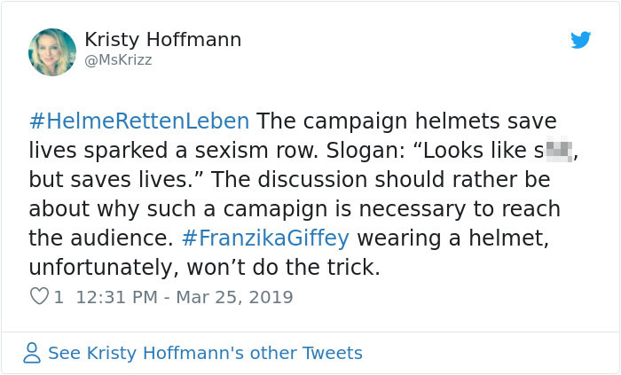 German Government Spends $450,000 On A Bold Cycling Safety Campaign, But Not Everyone Likes It German Government Spends $450,000 On A Bold Cycling Safety Campaign, But Not Everyone Likes It